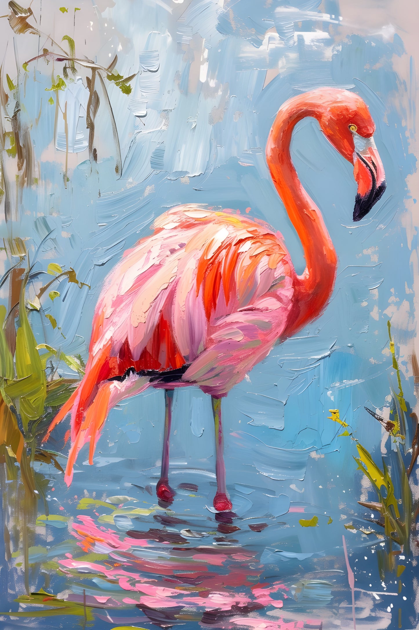 Blush Serenity Flamingo