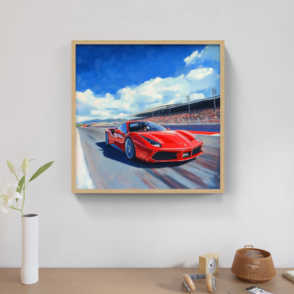 Racing Thrills: Ferrari 488 GTB