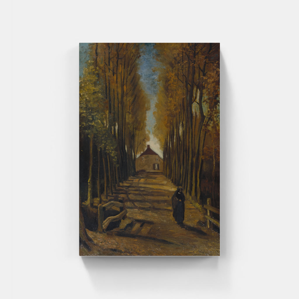 Autumn Elegance - A Path of Golden Dreams