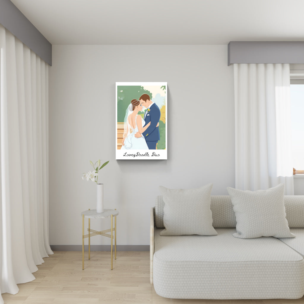 Custom 2D Cartoon Portrait