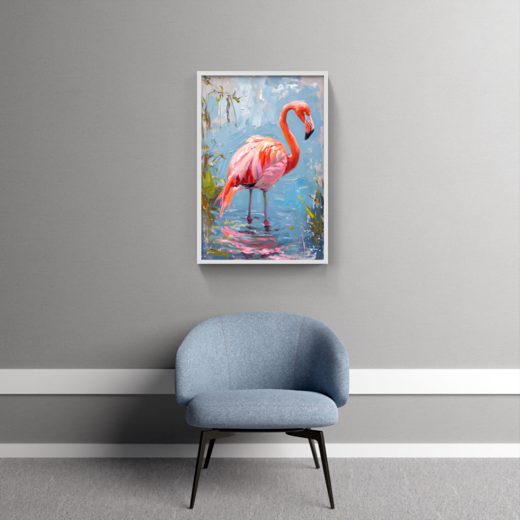 Blush Serenity Flamingo