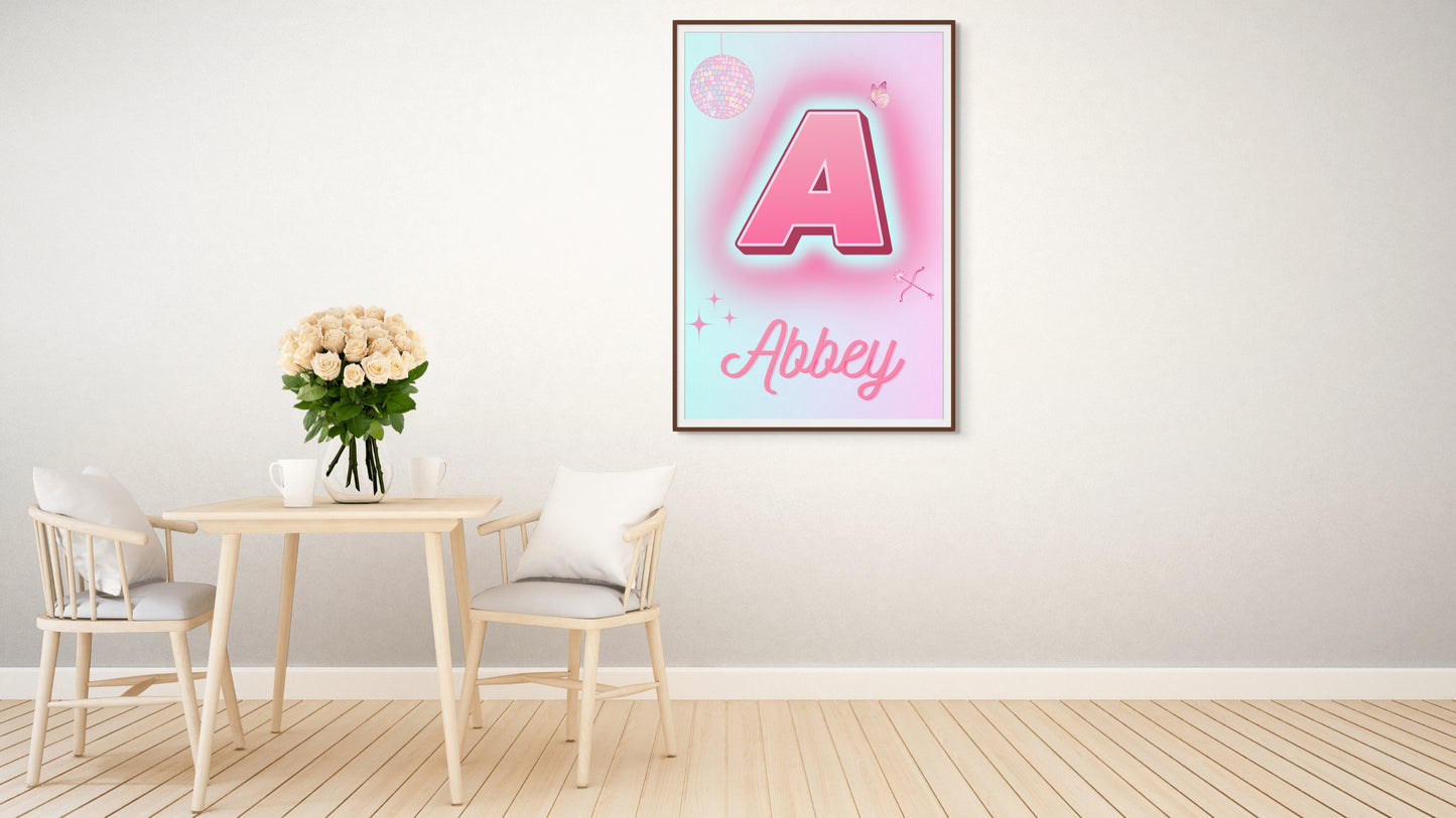 Taylor-Inspired Personalized Art Set – Dreamy & Musical Vibes 🎸✨