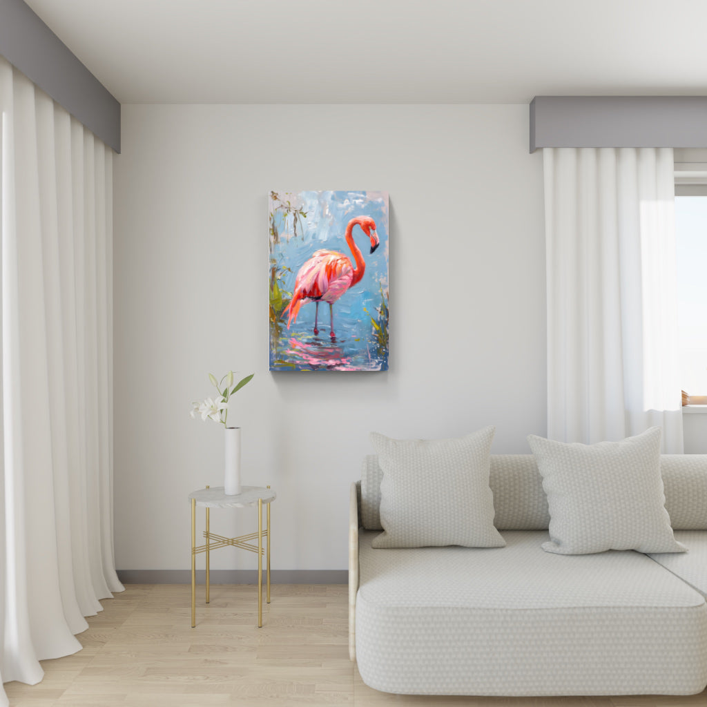 Blush Serenity Flamingo