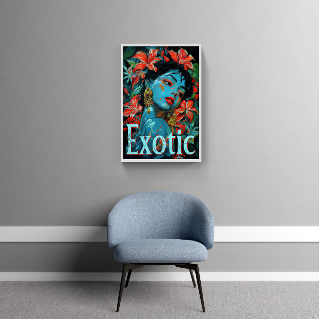 Exotic Floral Portrait