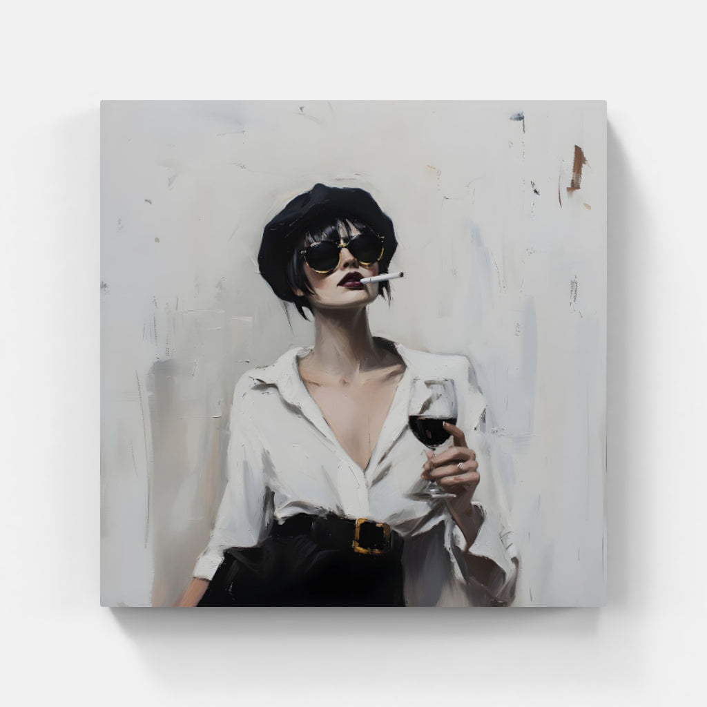 Chic Noir Muse -