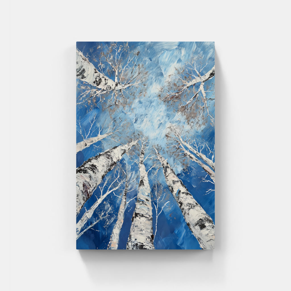 Winter Birch Elegance