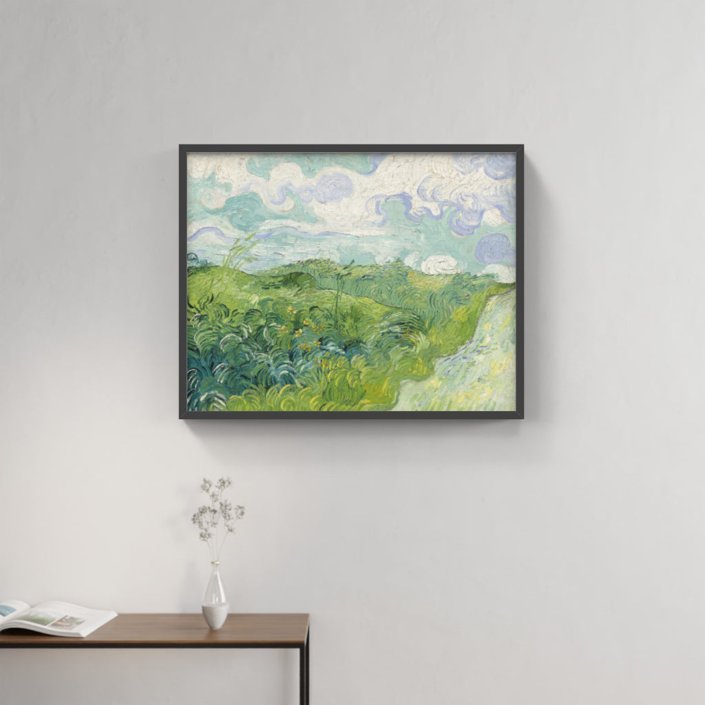 Emerald Waves - Green Wheat Fields