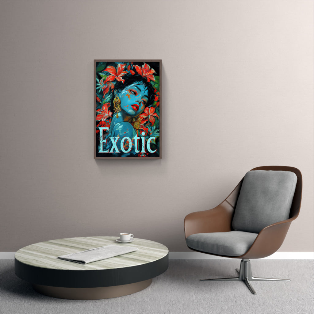 Exotic Floral Portrait