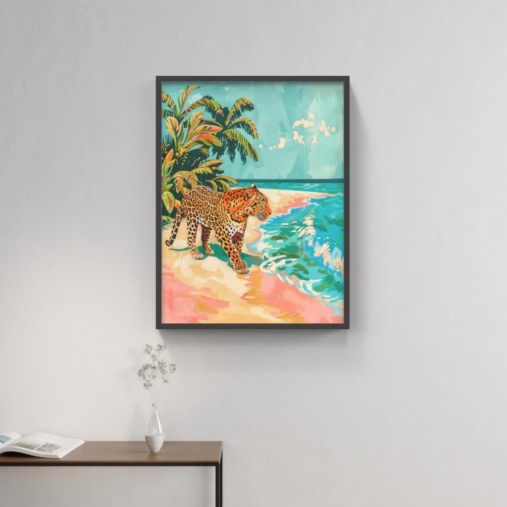 Seaside Majesty: Leopard's Domain