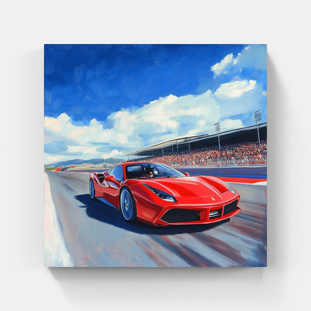 Racing Thrills: Ferrari 488 GTB