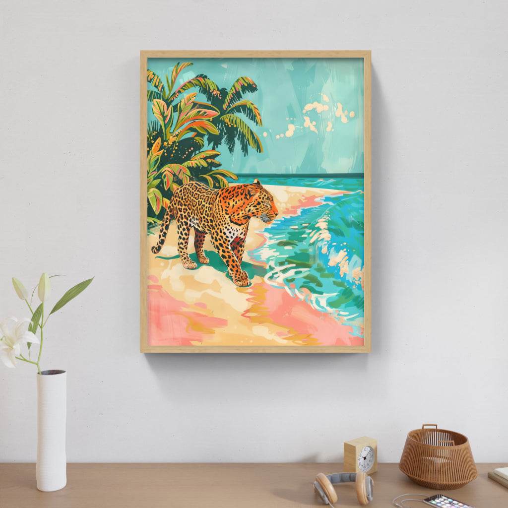 Seaside Majesty: Leopard's Domain
