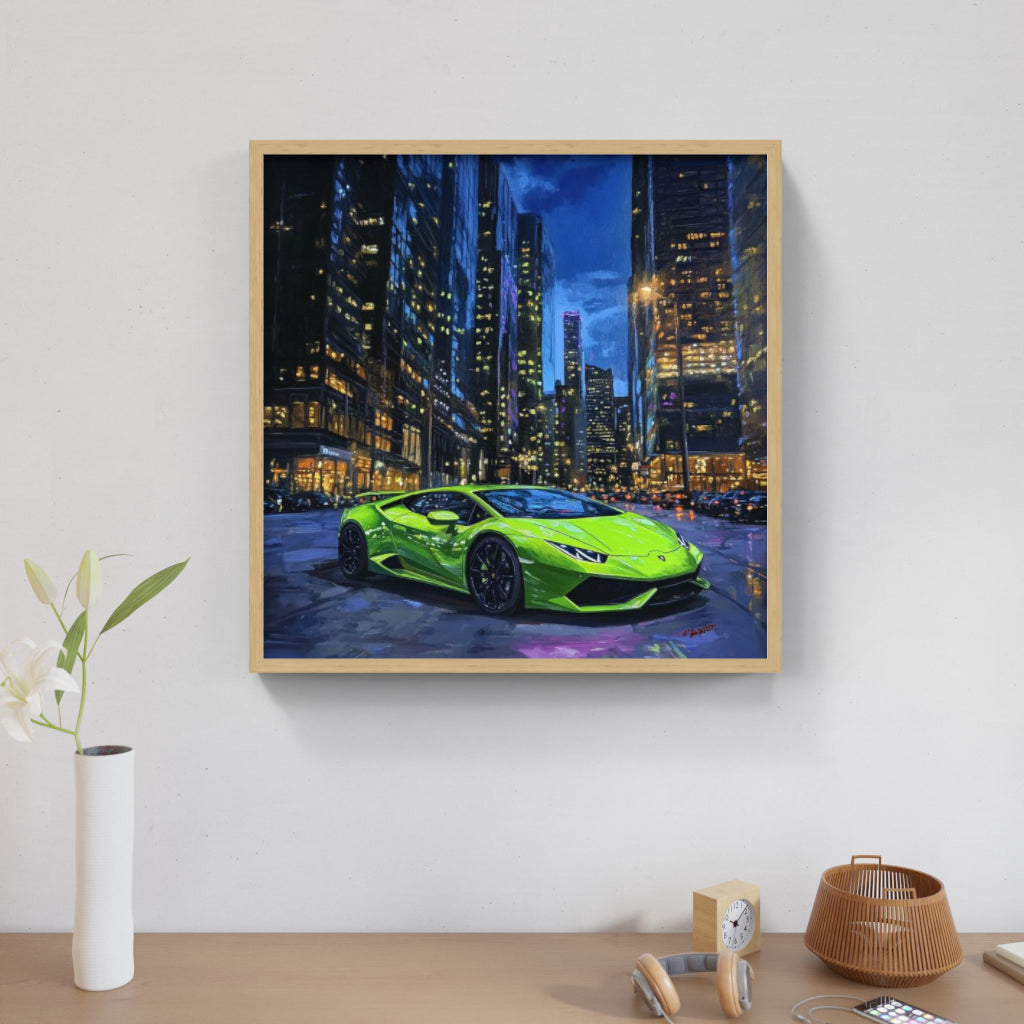 Urban Glow: Lamborghini Huracán