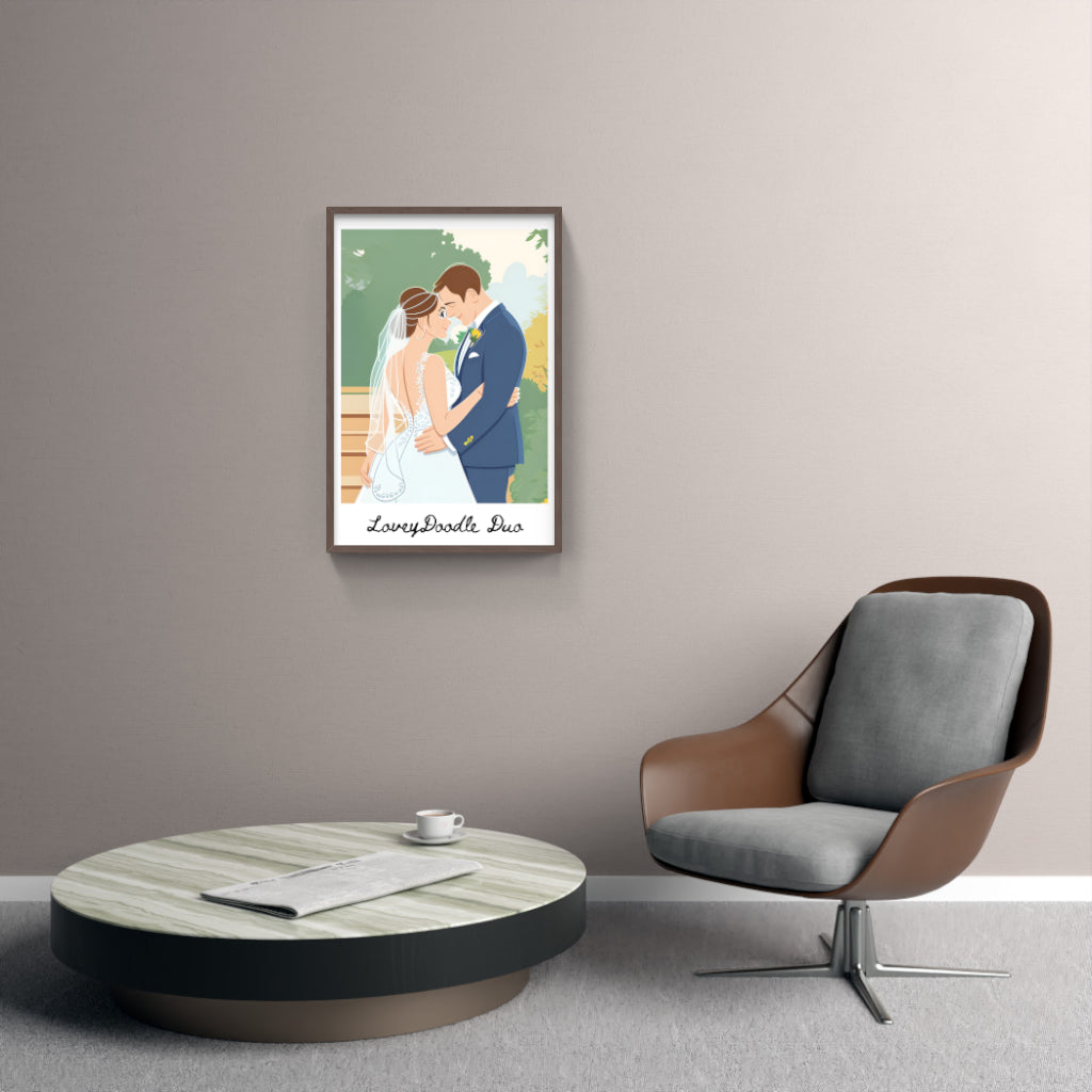 Custom 2D Cartoon Portrait
