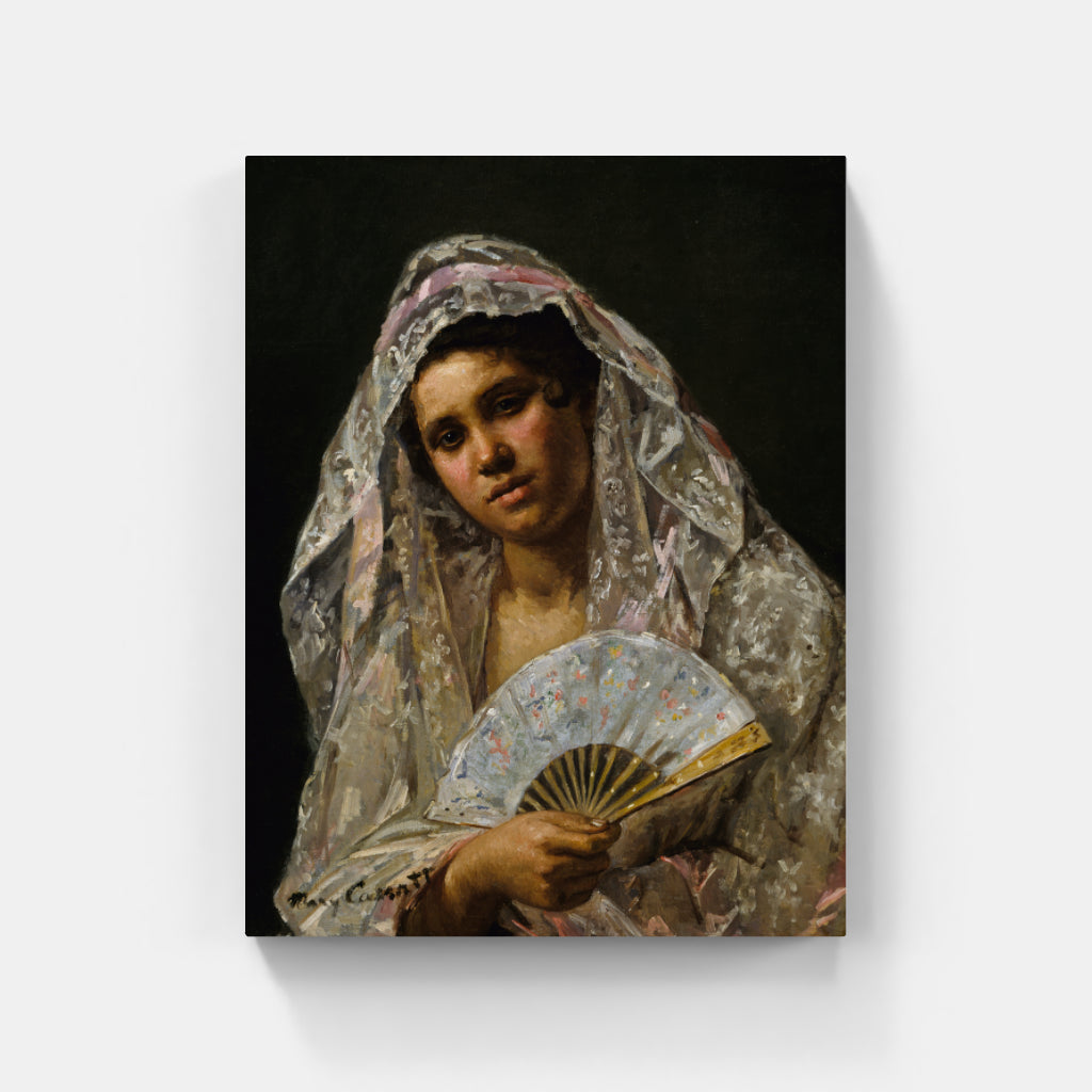 Spanish Dancer Wearing a Lace Mantilla (1873)