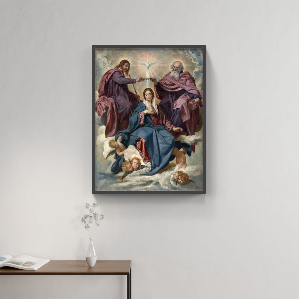 La Coronación De La Virgen" (c. 1635)