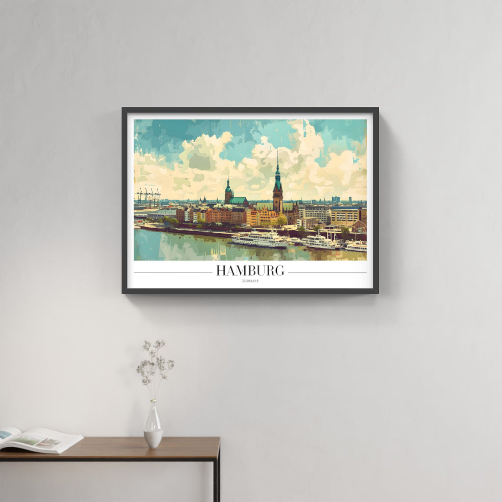 Hamburg Haven: Harbor Serenity