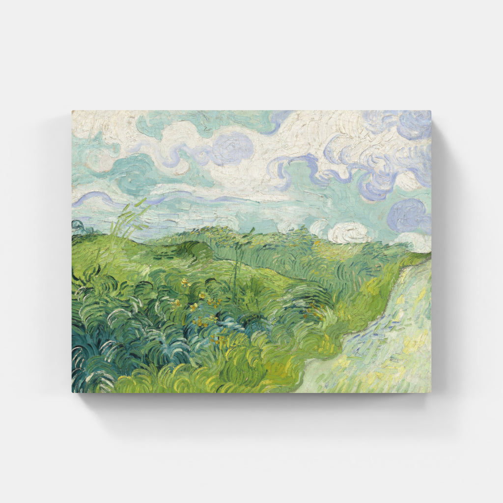 Emerald Waves - Green Wheat Fields