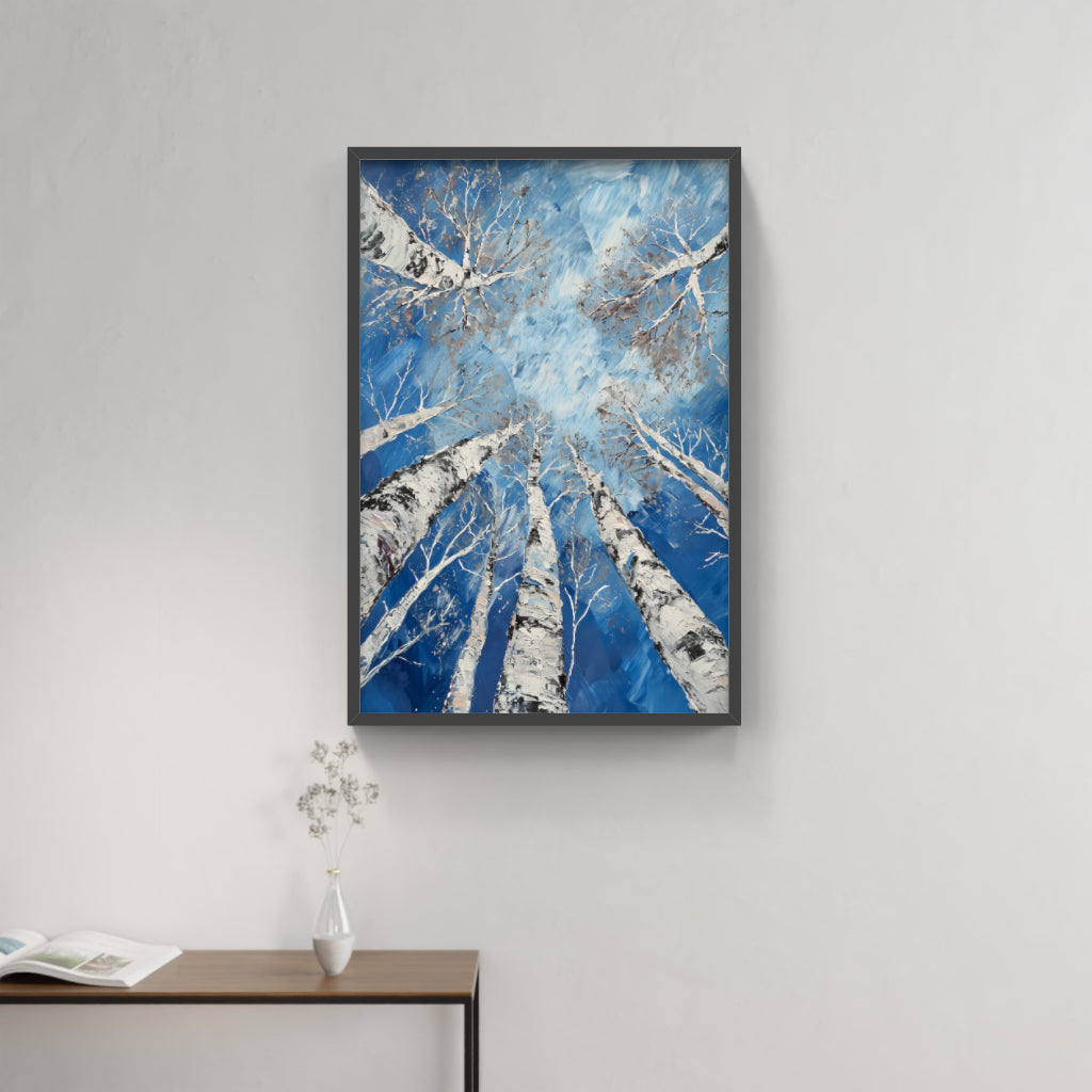 Winter Birch Elegance