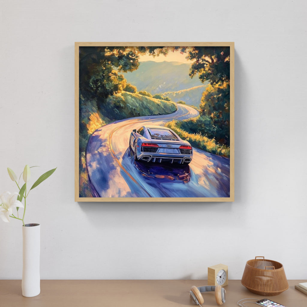 Road Symphony: Audi R8 in Motion