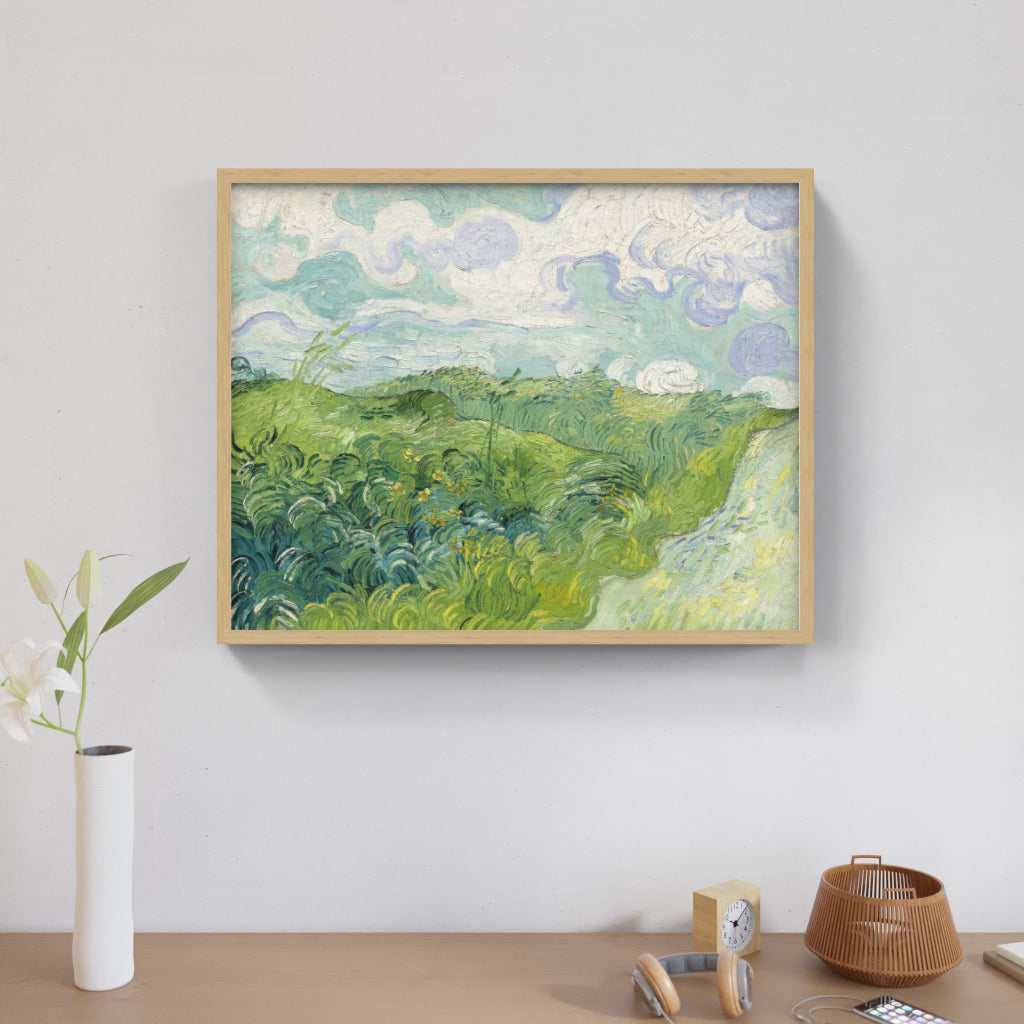 Emerald Waves - Green Wheat Fields