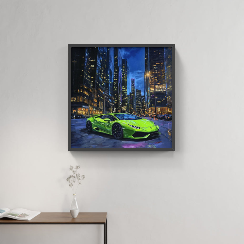 Urban Glow: Lamborghini Huracán