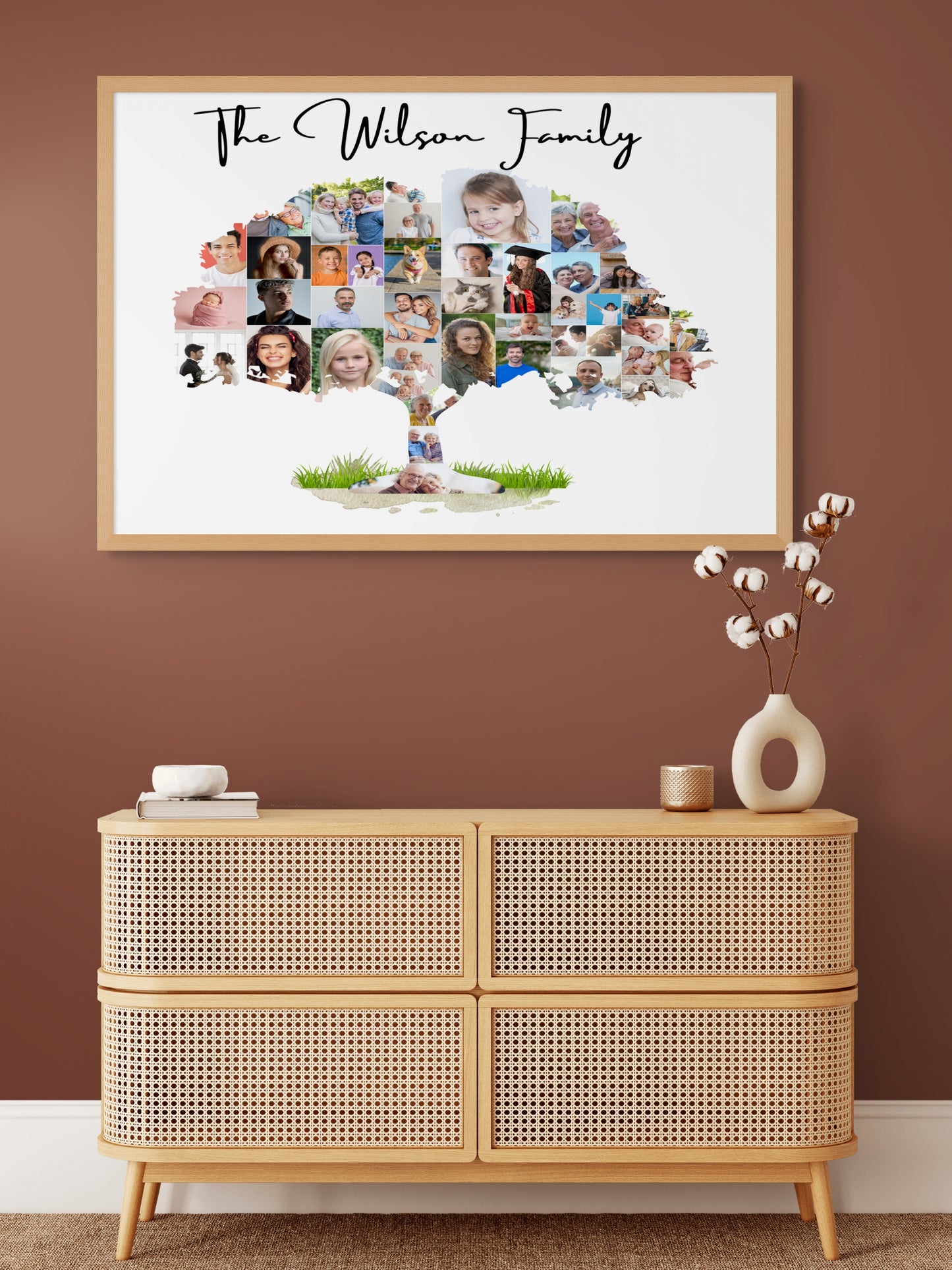Family Tree Photo Collage