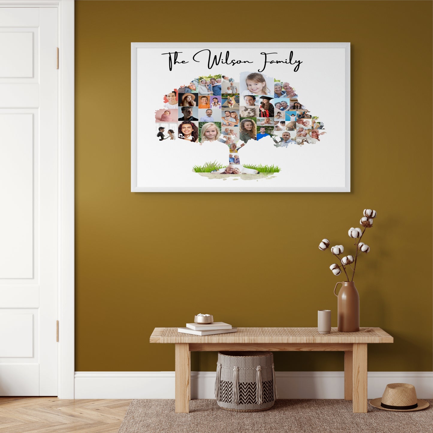 Family Tree Photo Collage