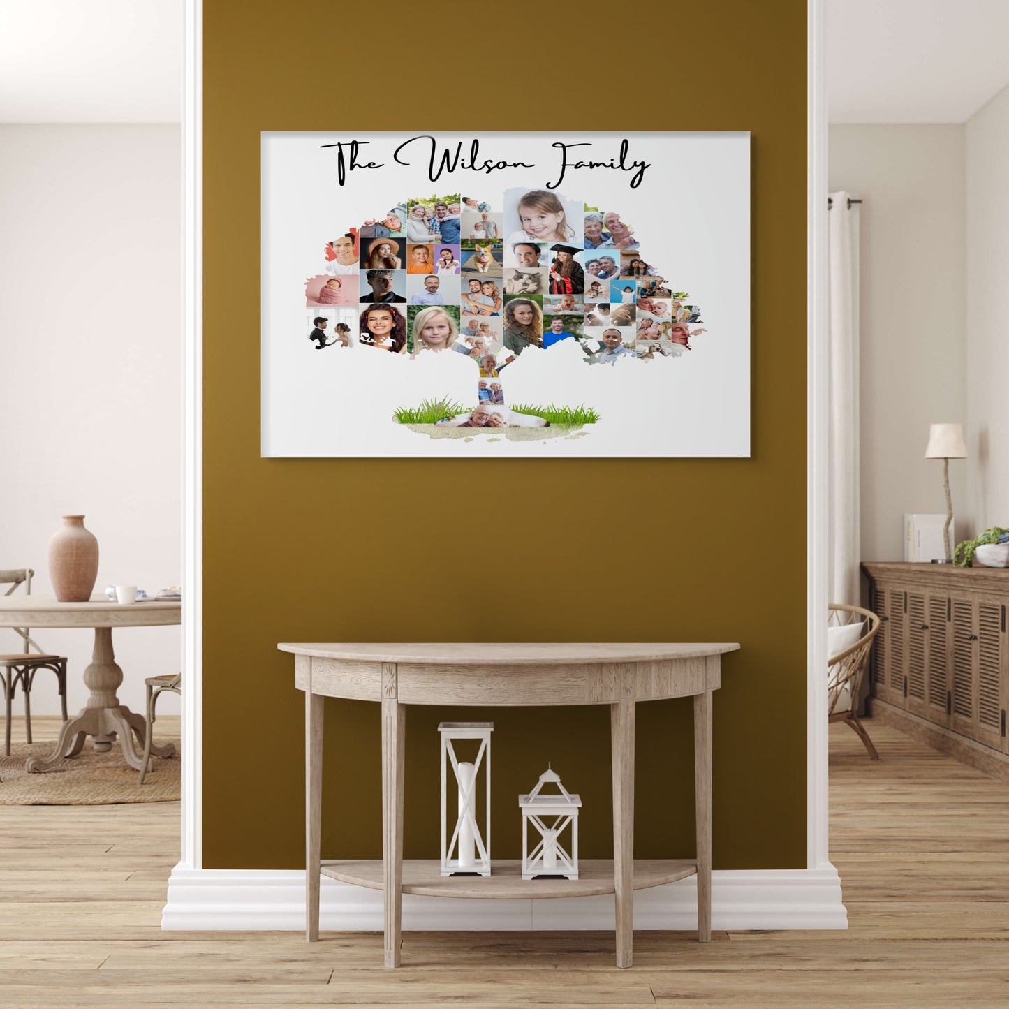 Family Tree Photo Collage