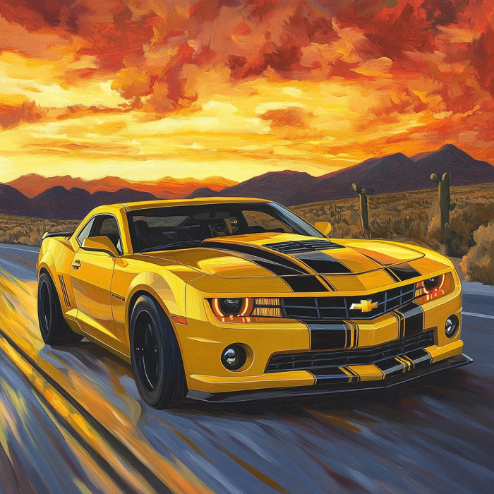 Desert Thunder: Chevrolet Camaro Z28