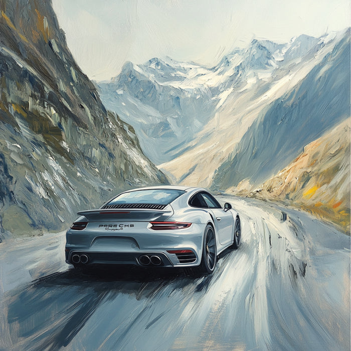 Alpine Drive: Porsche 911 Turbo S