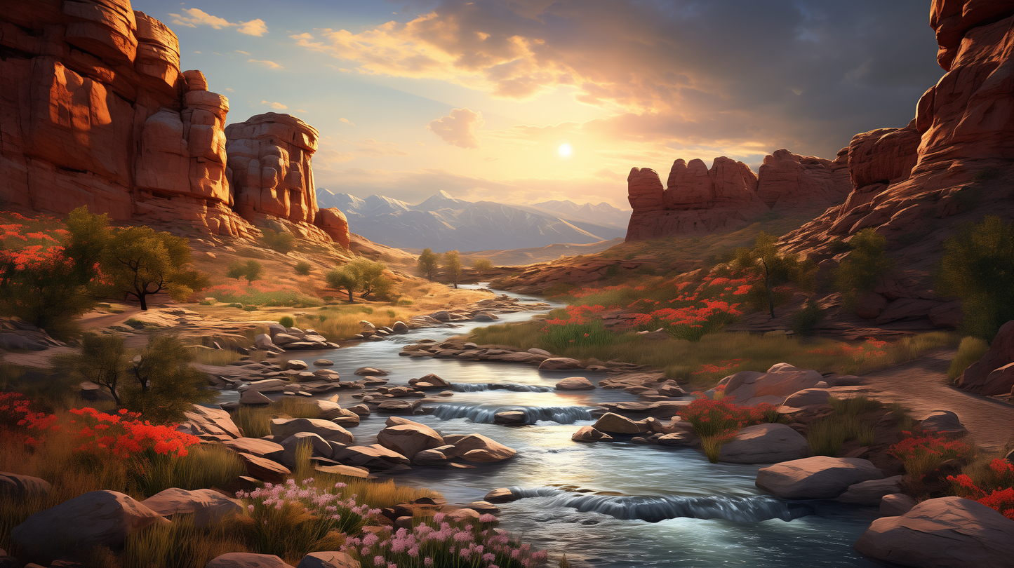 Golden Canyon Serenity
