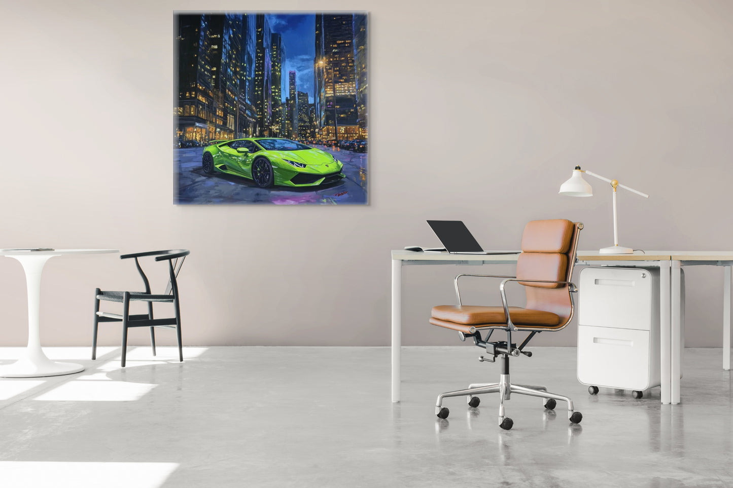 Urban Glow: Lamborghini Huracán