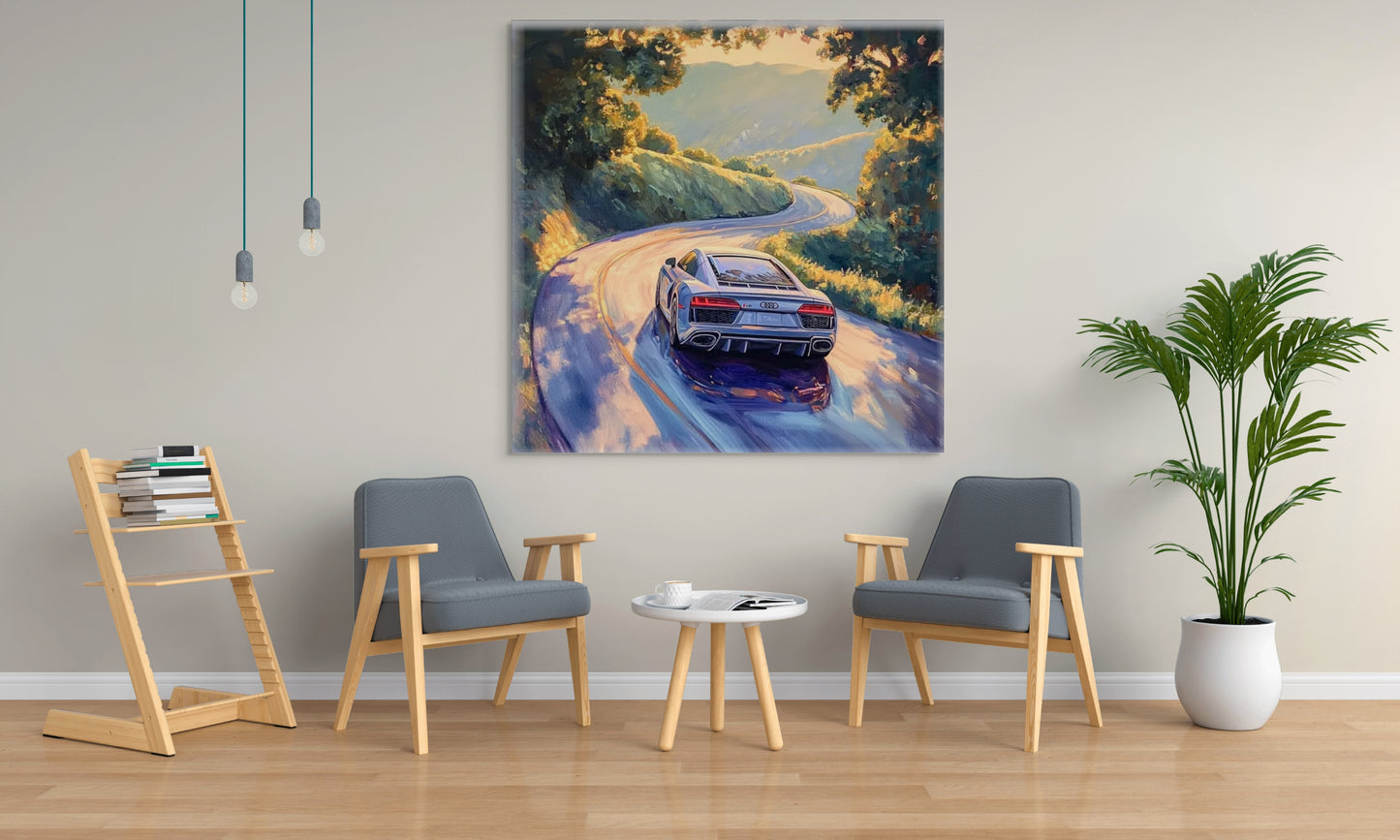 Road Symphony: Audi R8 in Motion