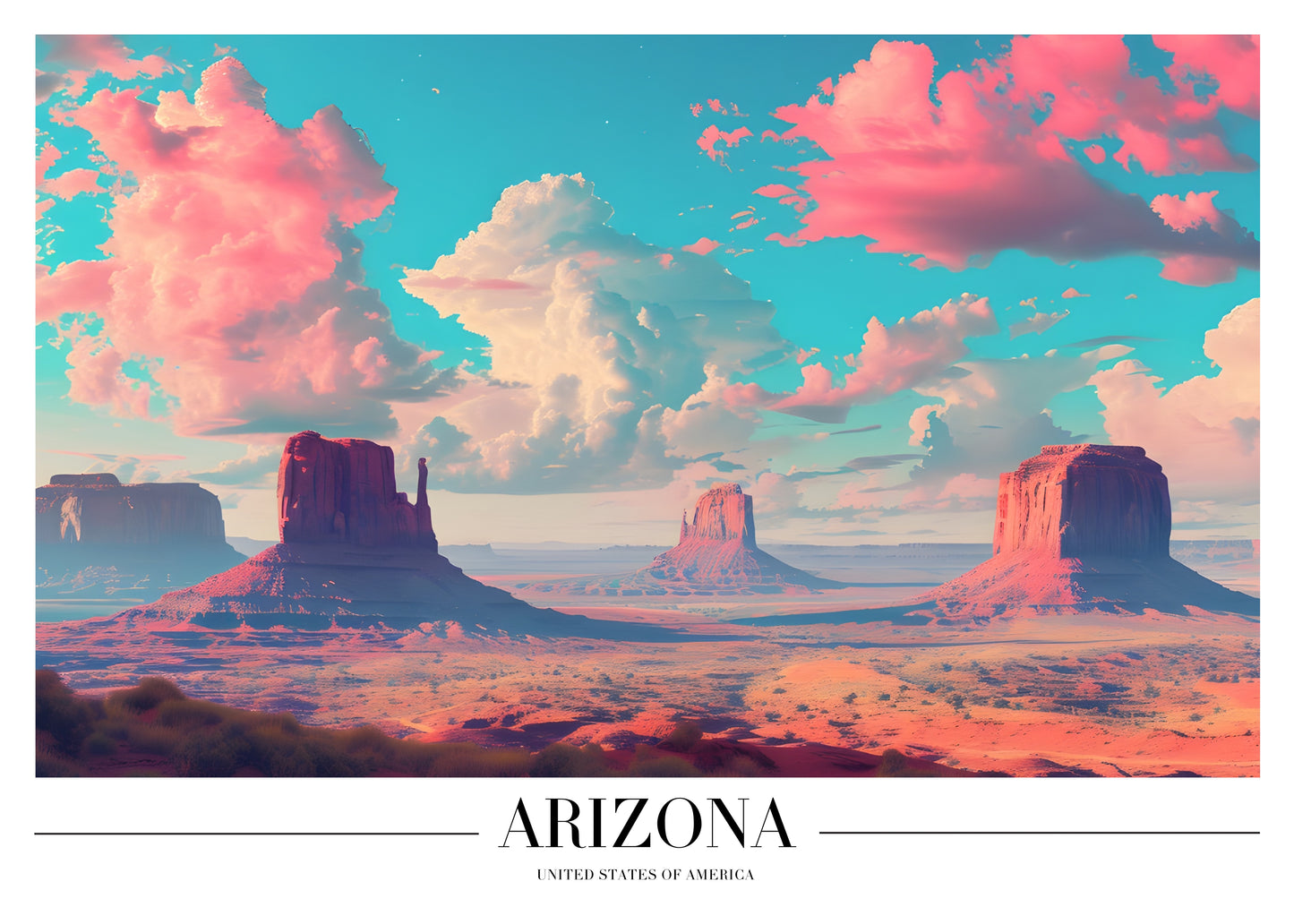 Arizona Wonders: Monument Valley at Dusk