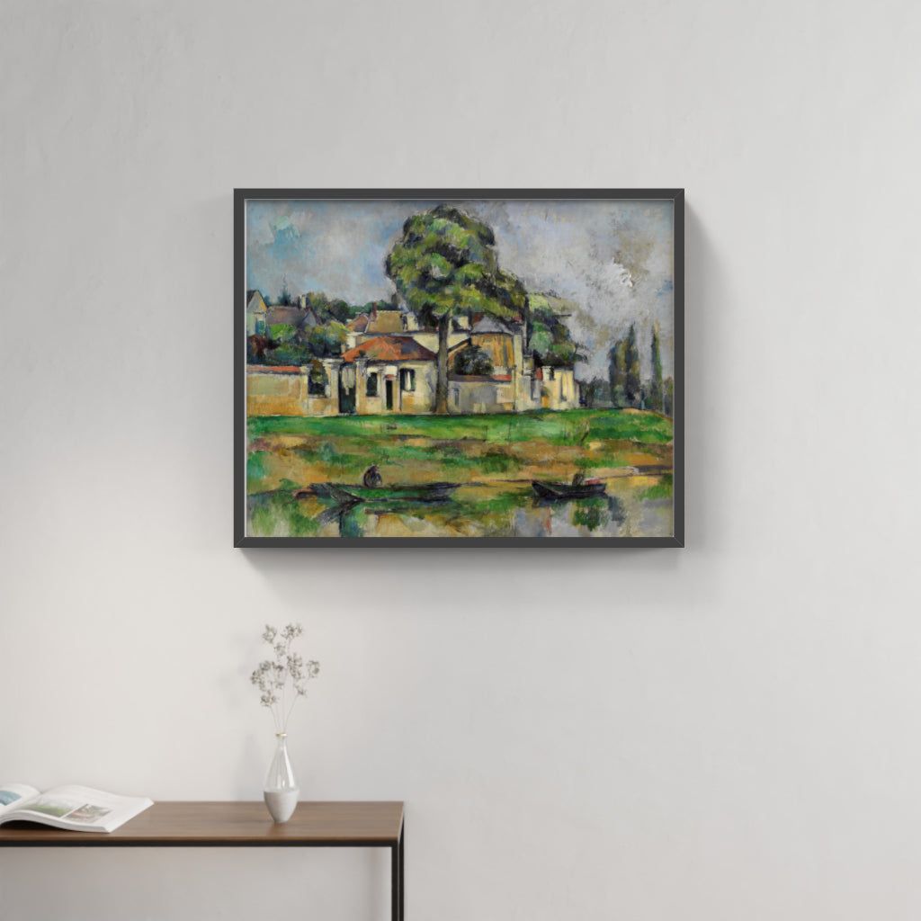 Marne Reflections - Riverscape Serenity