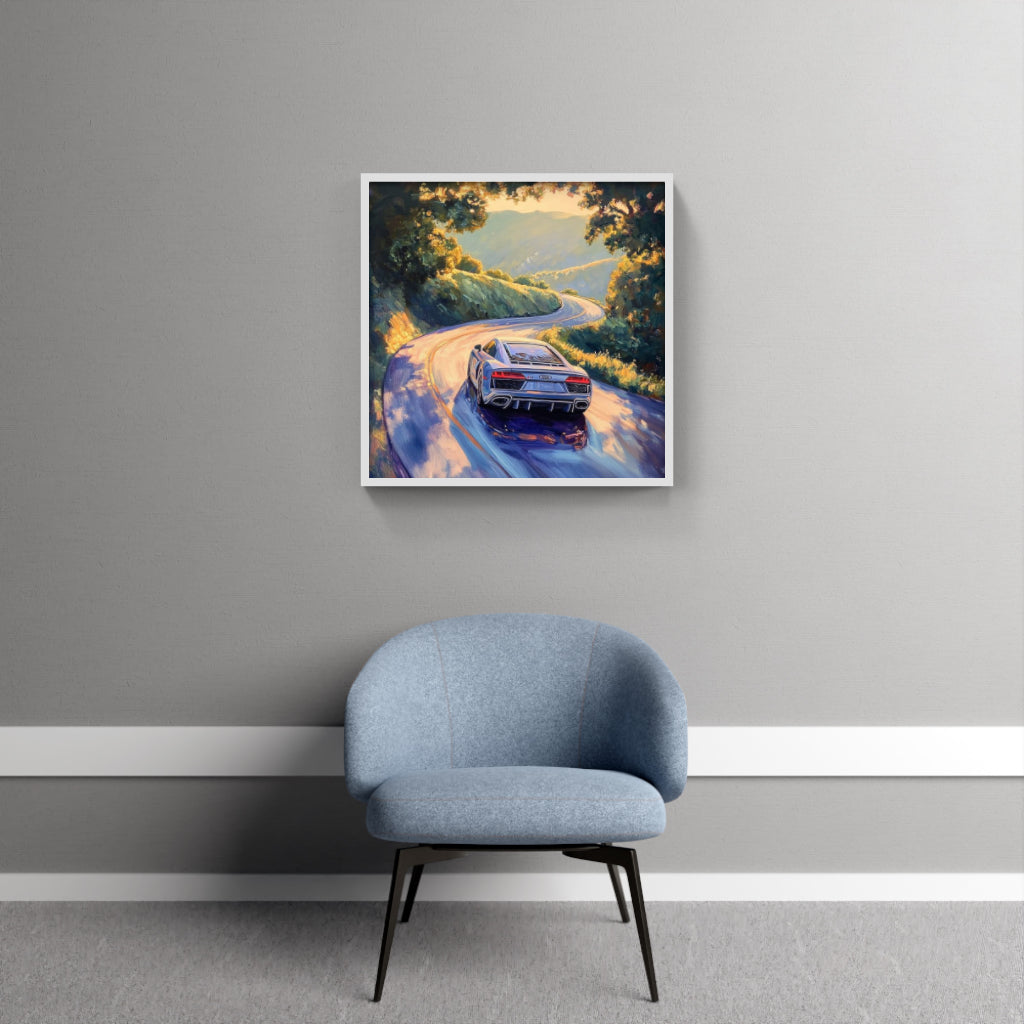 Road Symphony: Audi R8 in Motion