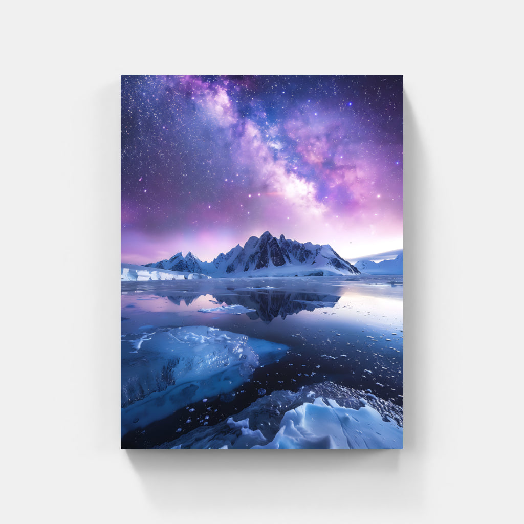 Galactic Glacier Reflections