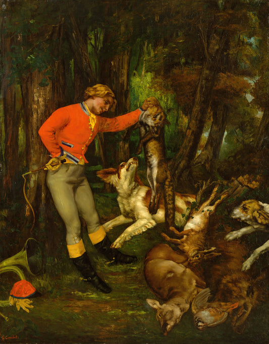 Victorious Hunt - A Rustic Triumph