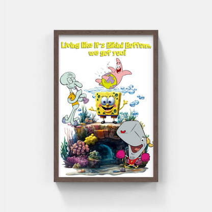 Personalized SpongeBob SquarePants Framed Art Set