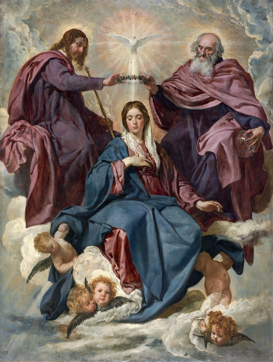 La Coronación De La Virgen" (c. 1635)