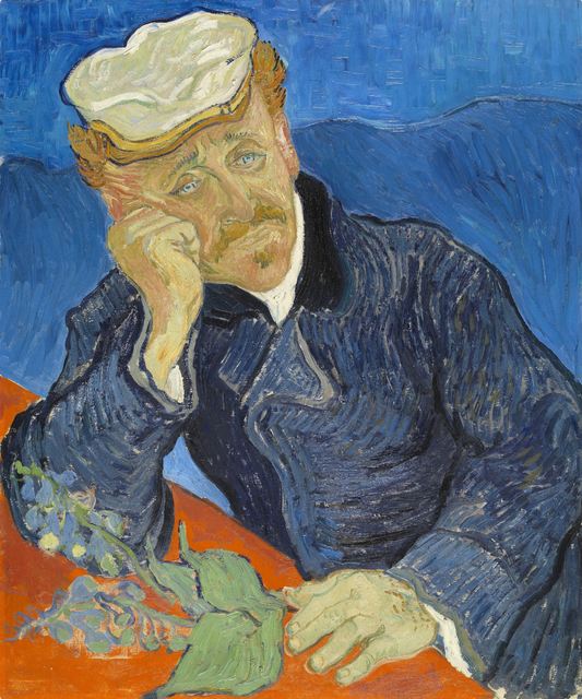 The Doctor's Gaze - Portrait of Dr. Gachet