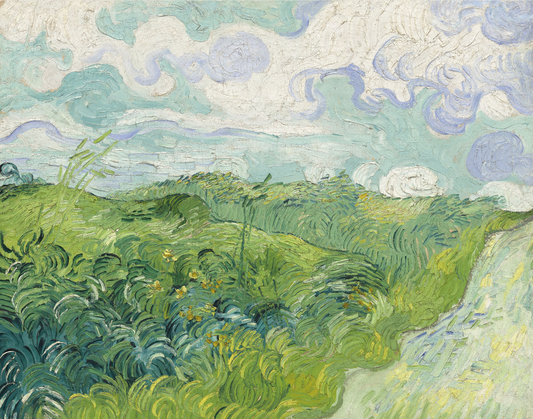 Emerald Waves - Green Wheat Fields