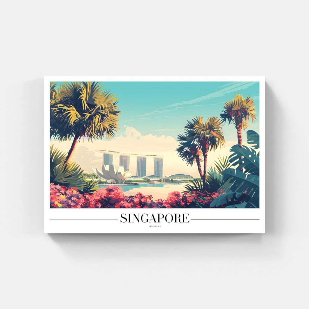 Singapore Skyline: Modern Oasis