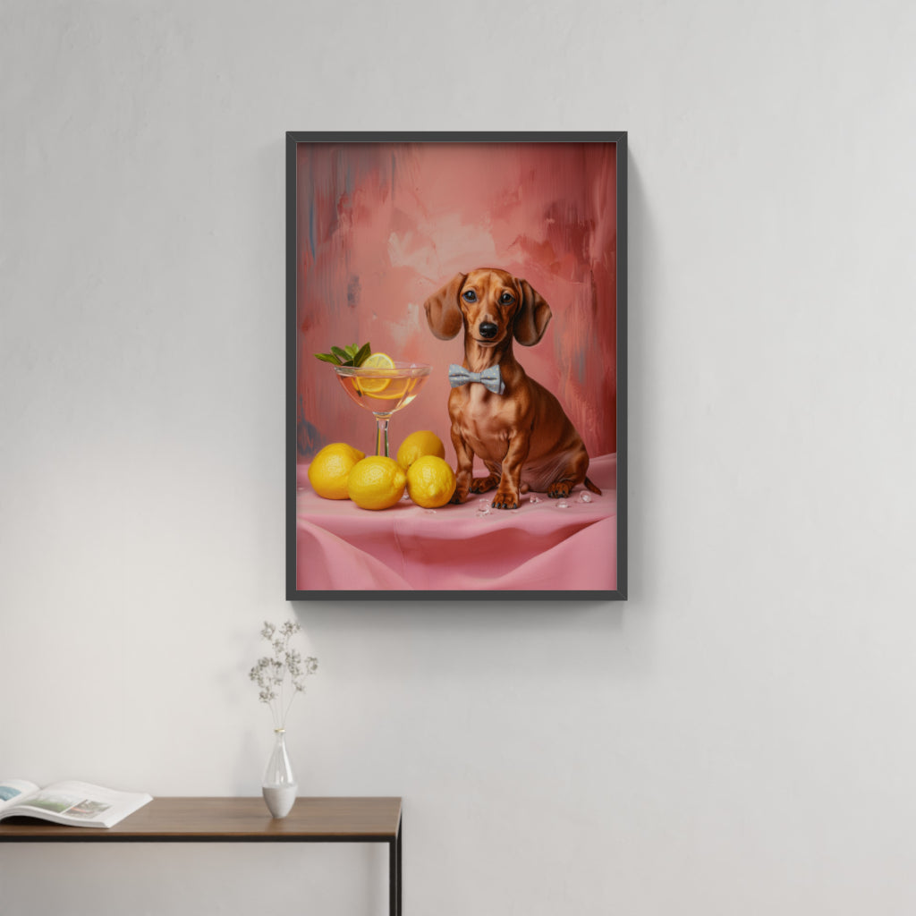 Dachshund &amp; Lemon Martini Soirée
