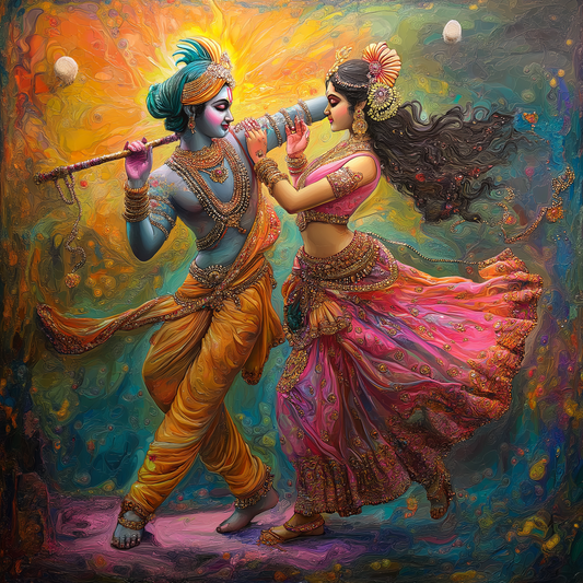 Radha-Krishna: Eternal Melody of Love