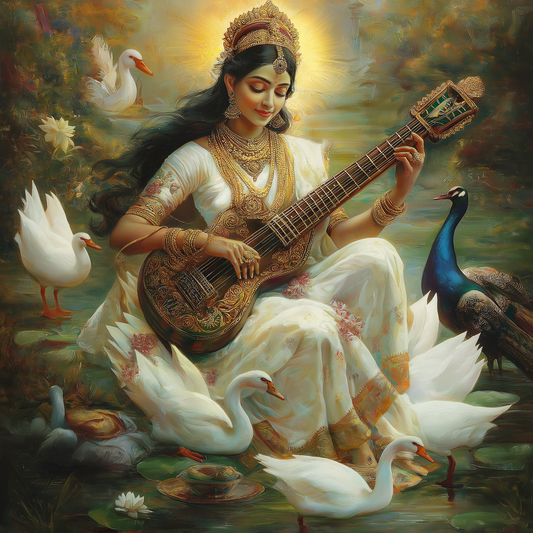 Saraswati: The Melody of Wisdom