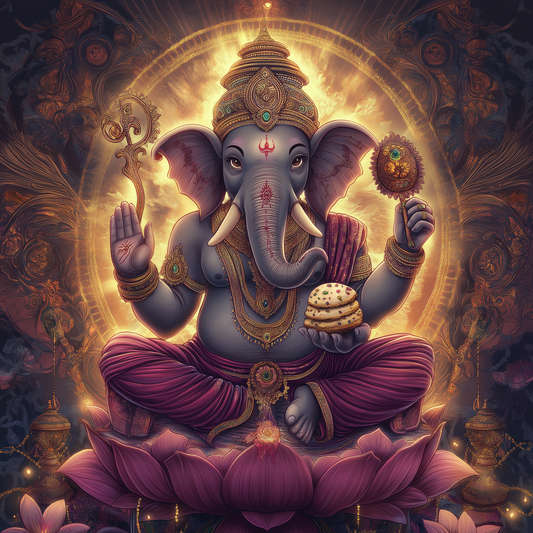 Ganesh: The Radiance of Prosperity