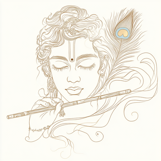 Ethereal Krishna’s Melody