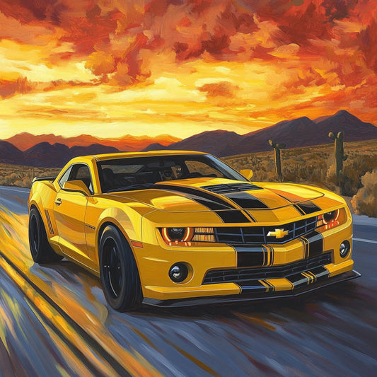 Desert Thunder: Chevrolet Camaro Z28