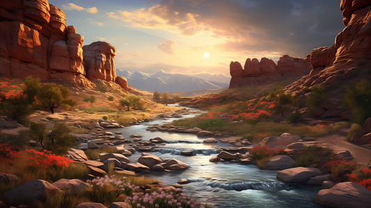 Golden Canyon Serenity